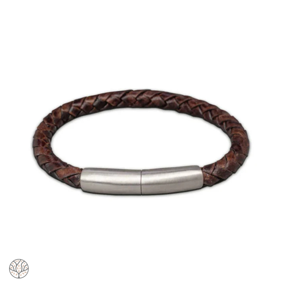 FPU 604 Embrace Armband aus geflochtenem Leder