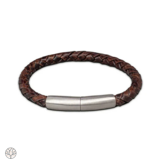 FPU 604 Embrace Armband aus geflochtenem Leder