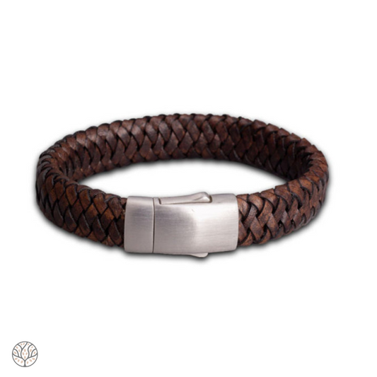 FPU 602 Embrace Armband aus geflochtenem Leder