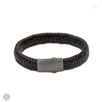 FPU 609 Embrace Armband aus geflochtenem Leder