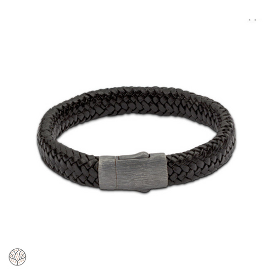FPU 609 Embrace Armband aus geflochtenem Leder