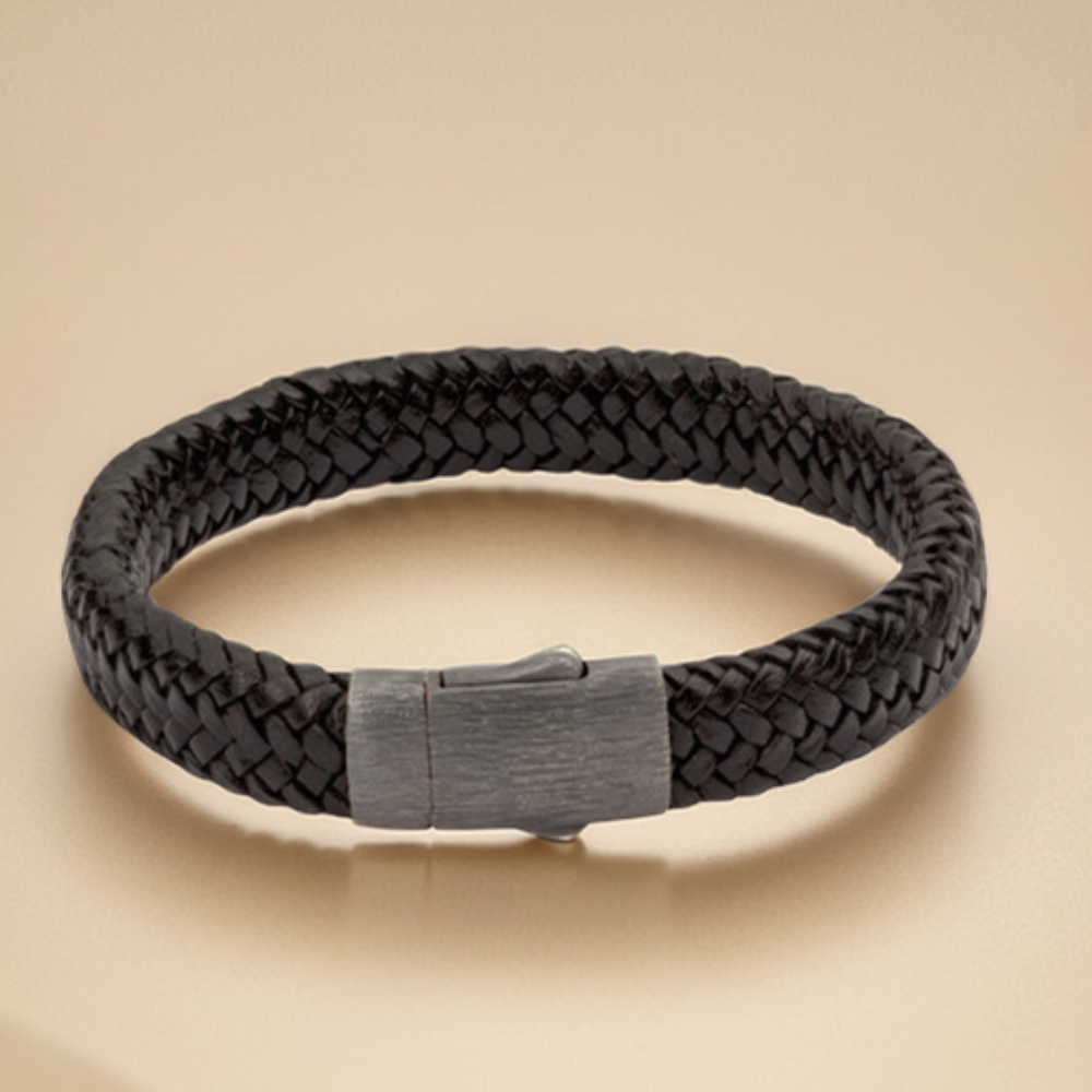 FPU 609 Embrace Armband aus geflochtenem Leder