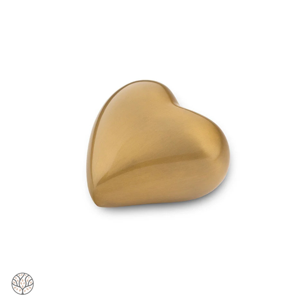 Andenken Herz Metall - Greifbare Erinnerung