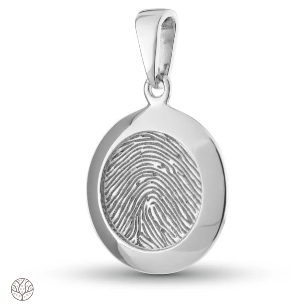 Fingerabdruck - Atlantis Memorial Ash Anhänger Kreis